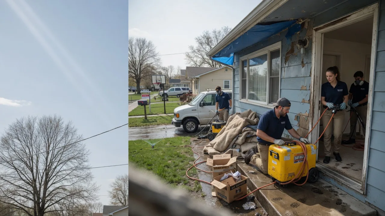 Basement Flood Cleanup in Ravia, OK near me